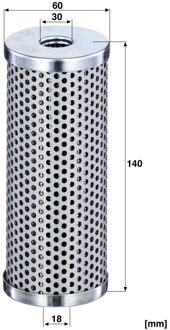 Mercedes Benz Filter, hydrauliek H6008