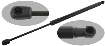 Mercedes Benz Gasdrukveer, kofferruimte