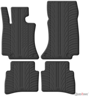 Mercedes Benz Gledring Rubbermatten passend voor Mercedes E-Klasse W214 Sedan/Kombi 2023- (T profiel 4-delig) GL0532