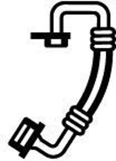 Mercedes Benz High-/Low Pressure Line, air conditioning 400091