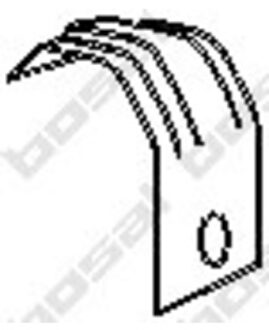 Mercedes Benz Houder, uitlaatsysteem