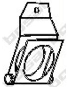 Mercedes Benz Houder, uitlaatsysteem