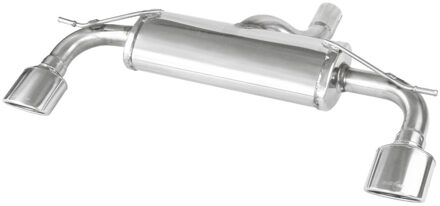 Mercedes Benz InoxCar uitlaat passend voor Mercedes A-Klasse (W176) 180 CDI 1.4 110pk 2012-2015 1x120x8 IXMEA10120