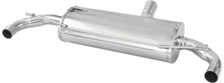 Mercedes Benz InoxCar uitlaat passend voor Mercedes A-Klasse (W176) 250 Sport 2.0 218pk 2WD 2015- IXMEA14