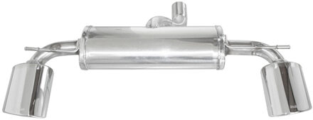 Mercedes Benz InoxCar uitlaat passend voor Mercedes A-Klasse (W176) 250 Sport 2.0 Turbo 211pk 2WD 2012- IXMEA05150SB