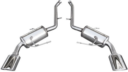 Mercedes Benz InoxCar uitlaat passend voor Mercedes ML W164 320 Cdi Sport (224pk) 2005- Links/Rechts 15 IXMEML02150