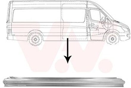 Mercedes Benz Instapplaat 5862110