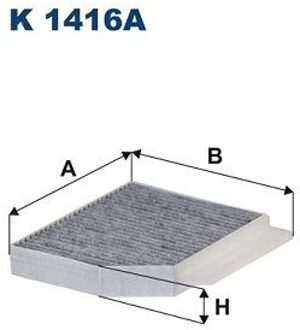 Mercedes Benz Interieurfilter K1416A