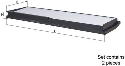 Mercedes Benz Interieurfilter LA862S