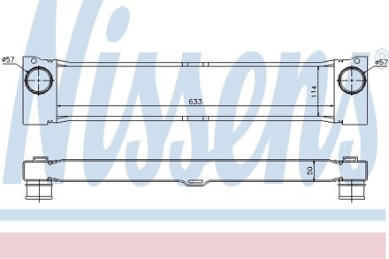 Mercedes Benz Interkoeler, tussenkoeler 96730