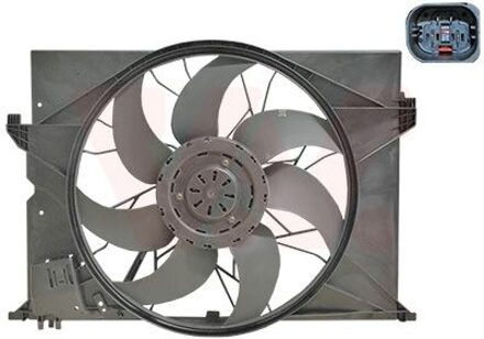 Mercedes Benz kader + ventilator 3038746