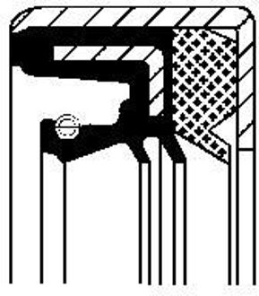 Mercedes Benz Keerring, differentieel 01026701B