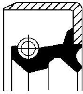 Mercedes Benz Keerring, differentieel 01027787B