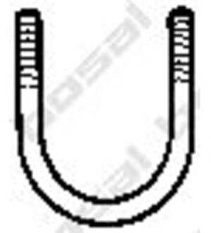 Mercedes Benz Klemstuk, uitlaatsysteem