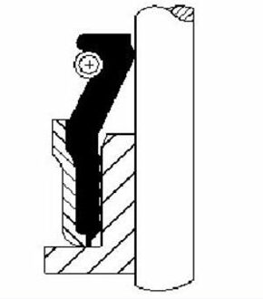 Mercedes Benz Klepsteelpakking 49472892