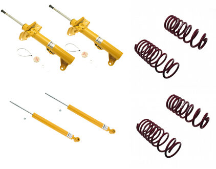 Mercedes Benz Koni Sport kit Mercedes C-Klasse W204 Combi 2007-2013, voor-as gewicht tot 1020kg (20mm) (1140-0763) 11400763