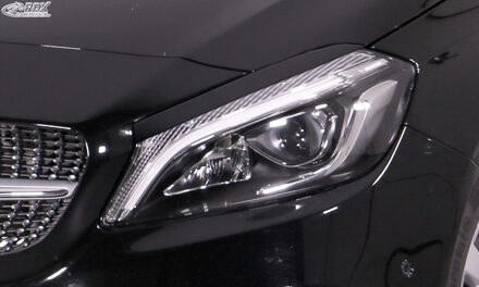 Mercedes Benz Koplampspoilers passend voor Mercedes A-Klasse (W176) 2012-2019 (ABS) RDKME01