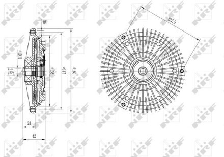 Mercedes Benz Koppeling, radiateurventilator 49583