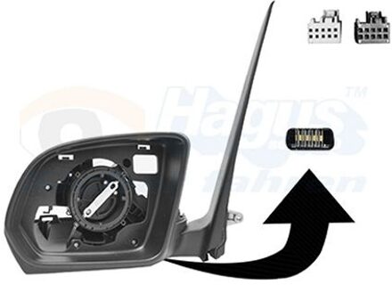 Mercedes Benz l.buit.achteruitkijkspieg 3082829