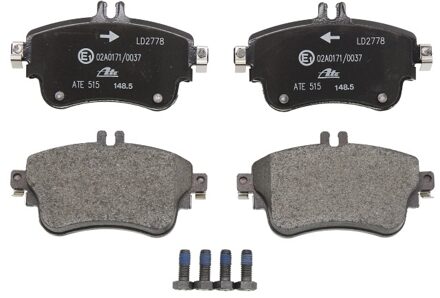 Mercedes Benz Low dust Keramische remblokken 13047027782