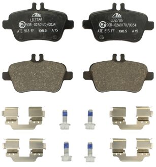 Mercedes Benz Low dust Keramische remblokken 13047027862