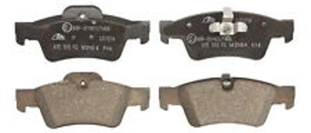 Mercedes Benz Low dust Keramische remblokken 13047072192