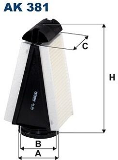 Mercedes Benz Luchtfilter AK381