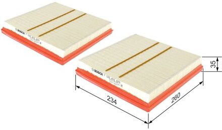 Mercedes Benz Luchtfilter S0429