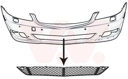Mercedes Benz Luchtgrille Onder 3047590