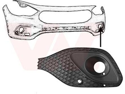 Mercedes Benz Luchtgrille Onder L. 2960597