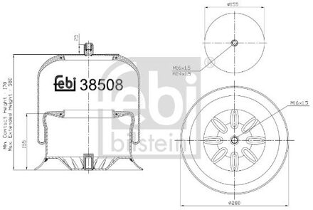 Mercedes Benz Luchtveerbalg