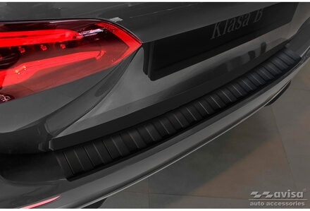 Mercedes Benz Matzwart RVS Bumper beschermer passend voor Mercedes B-Klasse III W247 / AMG 2018- AV240311