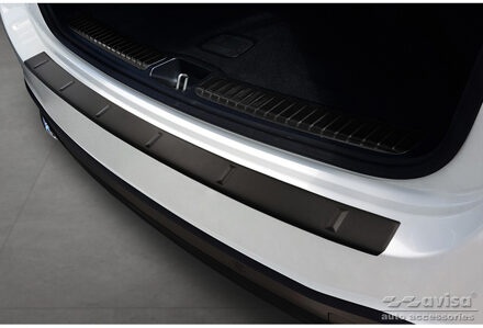 Mercedes Benz Matzwart RVS Bumper beschermer passend voor Mercedes GLE II W167 & GLE II 53 AMG 2019- 'Ribs' AV240308