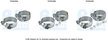 Mercedes Benz Montageset, uitlaatpijp FK50439