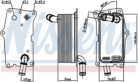 Mercedes Benz Oil cooler 91104