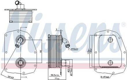 Mercedes Benz Oil cooler 91179