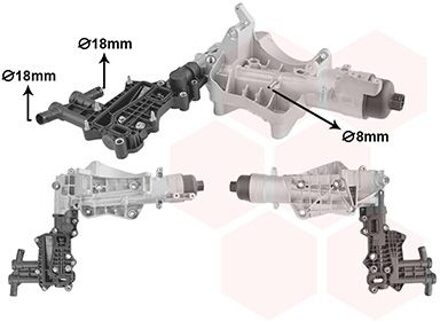 Mercedes Benz Oliefilterhuis 30013734