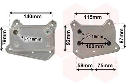 Mercedes Benz OLIEKOELER 2.2 CDi 30003318