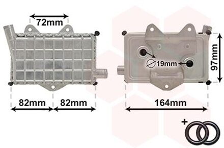 Mercedes Benz Oliekoeler Mb Vito/v 23td Mt/at 95- 30003294