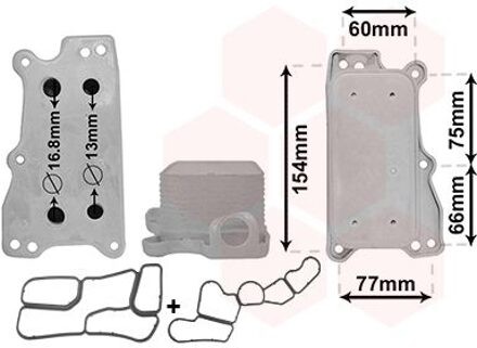 Mercedes Benz Oliekoeler, motorolie 30003687