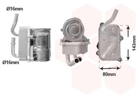 Mercedes Benz Oliekoeler, motorolie 30013725