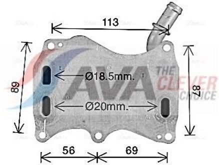 Mercedes Benz Oliekoeler, motorolie MS3749