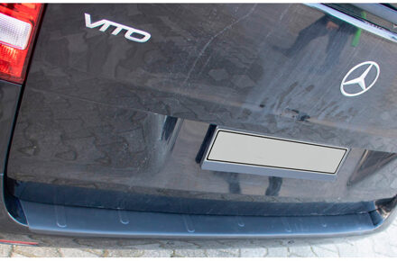 Mercedes Benz Oneway Achterbumper beschermlijst passend voor Mercedes Vito W447 2014- - Matzwart OWRP08011