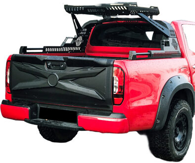 Mercedes Benz Oneway Achterklepcover passend voor Mercedes X-Klasse W470 2017- - Matzwart OWTC07004