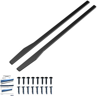 Mercedes Benz Oneway Set Sideskirts passend voor Mercedes C-Klasse W205 Sedan/Kombi 2015-2021 - Glanzend zwart OWSS10019