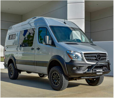 Mercedes Benz Oneway Set spatbordverbreders (Fender Flares) passend voor Mercedes Sprinter W906 Facelift 2014-2018 OWFF02025