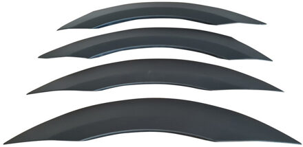 Mercedes Benz Oneway Set spatbordverbreders (Trims) passend voor Mercedes Sprinter W907 2018- - Versie 2 Matzwart OWWA03024