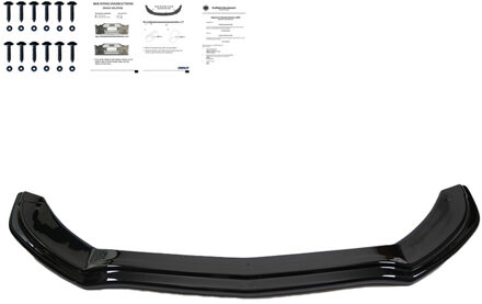 Mercedes Benz Oneway Voorspoilerlip passend voor Mercedes C-Klasse W205 C43 AMG Sedan/Kombi 2016-2018 OWFS01030