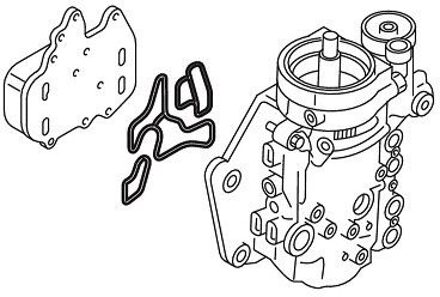 Mercedes Benz Pakking, brandstoffilter 340330