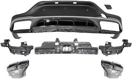 Mercedes Benz Plaat, bumper 1656259